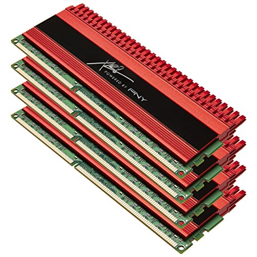 PNY XLR8 32GB DDR3 2133Mhz CAS 10 Desktop Kit (PC3 17000) MD32768K4D3-2133-R-X10 PNY XLR8 32GB DDR3 2133Mhz CAS 10 Desktop Kit (PC3 17000) MD32768K4D3-2133-R-X10
