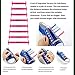 Upgraded Version of Tie-free and Wash-free Silicone Shoelaces for Adults (Colorful Black and White）