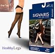 120N Sigvaris Sheer Thigh High 15-20 w/Top Band