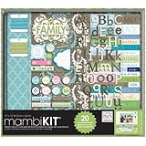 me & my BIG ideas 12-Inch by 12-Inch Scrapbooking Box Kit, They'll Always Be My Family