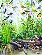 Spring Warblers (500 Piece Puzzle) Spring Warblers (500 Piece Puzzle)