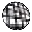 PYRAMID GW12BK 12-Inch Grills with Brackets and Screws -1 Pair