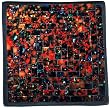 Mosaic Glass Tray, One of a Kind - "Fire" Theme - Approx. 7.5" X 7.5"