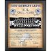 Healy Detroit Lions 1957 Team Picture Plaque- Black-Size: 11X13