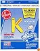 Hoover Type K Allergen Filtration Vacuum Cleaner Bags, Package of 3