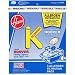 Hoover Type K Allergen Filtration Vacuum Cleaner Bags, Package of 3