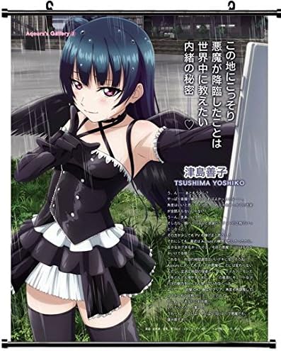 Digital Version Dress Jpeg Artifacts Love Live Sunshine Suzuki Isamu Thighhighs Tsushima Yoshiko Wet Wings Poster Paintings 20x25 Inch