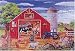 24-piece Deluxe Animals In The Barn Cardboard Floor Puzzle