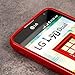 MPERO FLEX S Series Protective Case for LG Optimus L90 - Red