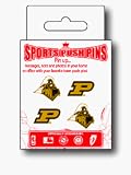 PURDUE BOILERMAKERS PUSH PINS- 4PK **