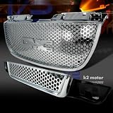 07-08 Gmc Yukon Denali Round Hole Upper+lower Grille 2p