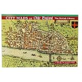 City Maps of Old England 30 piece Postcard Booklet