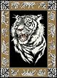 Contemporary Area Rug, United Weavers Safari 5'x8' Roaming Tiger