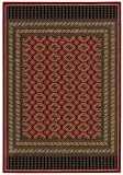 Bohkara Red Brown/Dark Brown by Capel Rugs Belmont Collection