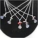 Teach Word Pendant with Freshwater Pearl Dangles on Sterling Silver Chain