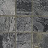 Arizona Tile Tumbled Quartzite Tile, 4-by-4-Inch, Ostrich Grey  -  Includes 6-Square Feet