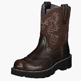 Ariat Ladies FatBaby Saddle Coffee Gator Print and Rusty by Ariat