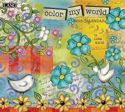 Color My World 2013 Wall Calendar