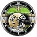 NFL New Orleans Saints Chrome Clock, 12