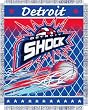 WNBA Triple Woven Jacquard Throw - Detroit Shock
