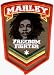 Bob Marley - Freedom Fighter Logo - Embroidered Iron On or Sew On Patch