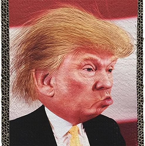 Cat Poll (TM) - Politically Incorrect - Imaged Cat Scratch Pad - Wide, Donald Trump