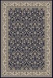 3'3 x 5'3 Central Oriental Royal Emperor 4611 - Navy Rectangular