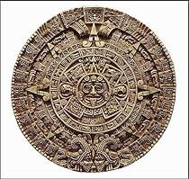 Large Aztec Solar Calendar Wall plaque Museum Reproduction