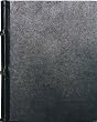 Toccata Black Leather Hand-trimmed, Deckled Edge Journal