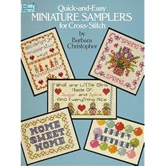 Quick and Easy Miniature Samplers for Cross Stitch (Dover Needlework S.)