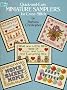 Quick and Easy Miniature Samplers for Cross Stitch (Dover Needlework)