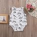 HOTONE Infant Baby Girl Boy Clothes Dinosaurs Bodysuit Romper Playsuit Outfits