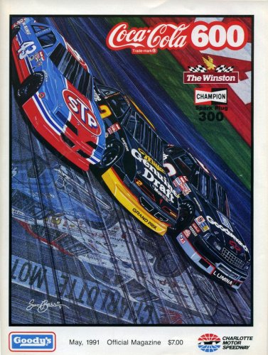 Charlotte Motor Speedway May 1991 Official Magazine