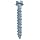 Wej-It Stalgard Coated Coated Carbon Steel Hex Washer Head Drive, Concrete Screw, USA Made, 3/16" Diameter, 1-3/4" Length, Pack of (100)