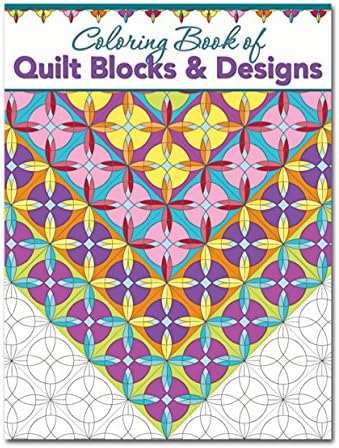Coloring Book of Quilt Blocks and Designs