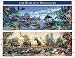 1997 WORLD OF DINOSAURS #3136 Sovenir Sheet of 15 x 32 cents US Postage Stamps