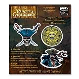 : Pirates of the Caribbean Tattoo Favors - 4 Count