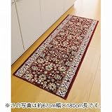 廊下敷きカーペット 約80CM幅＊540CM長 エンジの画像