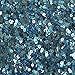 3mm Sequins Flat Round Sky Blue Metallic. Made in USA