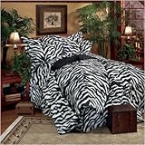 IMAGE OF Bundle-73 Zebra Bed-in-a-Bag Set Size: Queen
