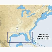 C-MAP NA-M420 C-CARD FORMAT GULF OF MEXICO - BATHY