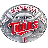 Minnesota Twins - MLB Pewter Belt Buckle