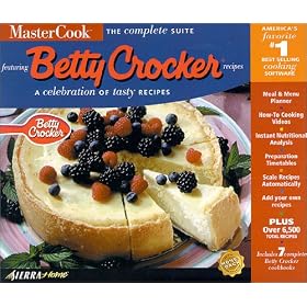 Click here to buy MasterCook: The Complete Suite Featuring Betty Crocker's Recipes by Vivendi Universal.