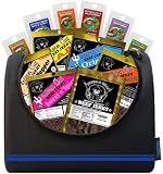 Buffalo Bills 1.75oz Beef Jerky Baseball 6-Pack Gift Cooler (filled with 12 jerky packs) - Great Gift For Father's Day by Buffalo Bills Premium Snacks