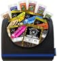 Buffalo Bills 1.75oz Beef Jerky Baseball 6-Pack Gift Cooler (filled with 12 assorted 1.75oz packs of beef jerky)