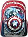Search : Captain America Large 16" Backpack with Side Pocket