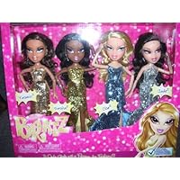 Bratz Passion for Fashion MOVIE Stars Starz 4 Pack Premier Dolls Includes Yasmin, Sasha, Cloe and Jade