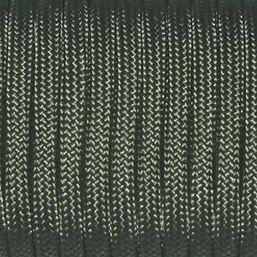Luostdo9090 Outdoor Survival 550 Lb Break Strength Paracord Parachute Cord,7-Strand,Type III,100 Feet Army Green