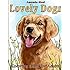 Lovely Dogs Coloring Book for Adults