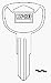 Hy-ko Kia Key Blank Ez#kk1 Image